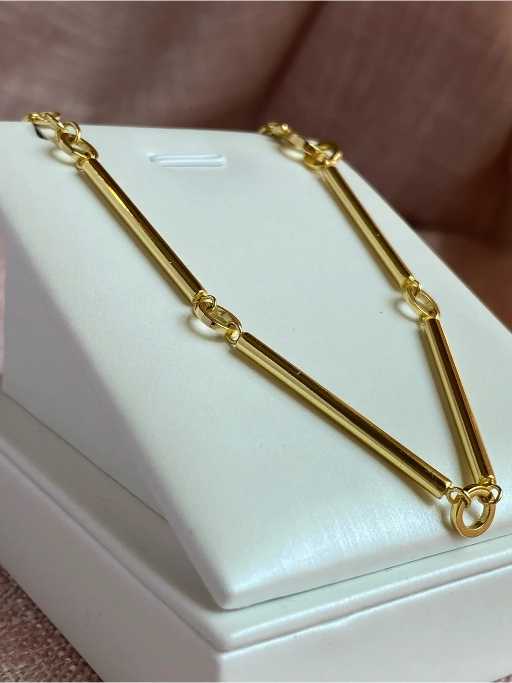 Gorjana Parker Bar Chain Charm Necklace